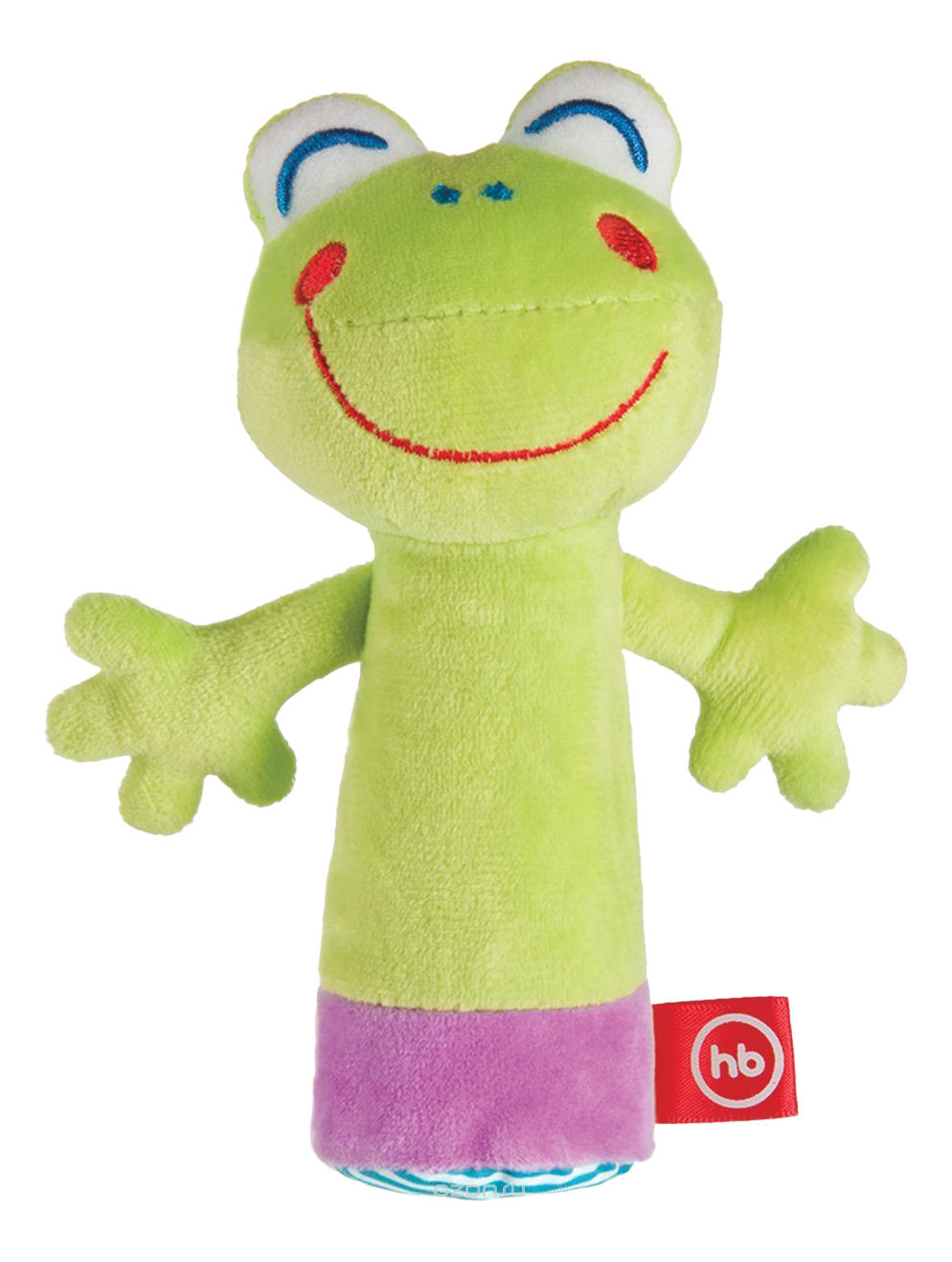 фото Мягкая развивающая игрушка cheepy frogling happy baby