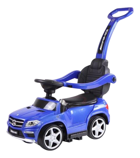 Толокар Mercedes-Benz синий RIVERTOYS веломобиль rivertoys mercedes benz h333hh синий