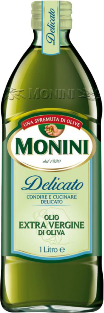 Масло оливковое delicato Monini extra virgin 1 л