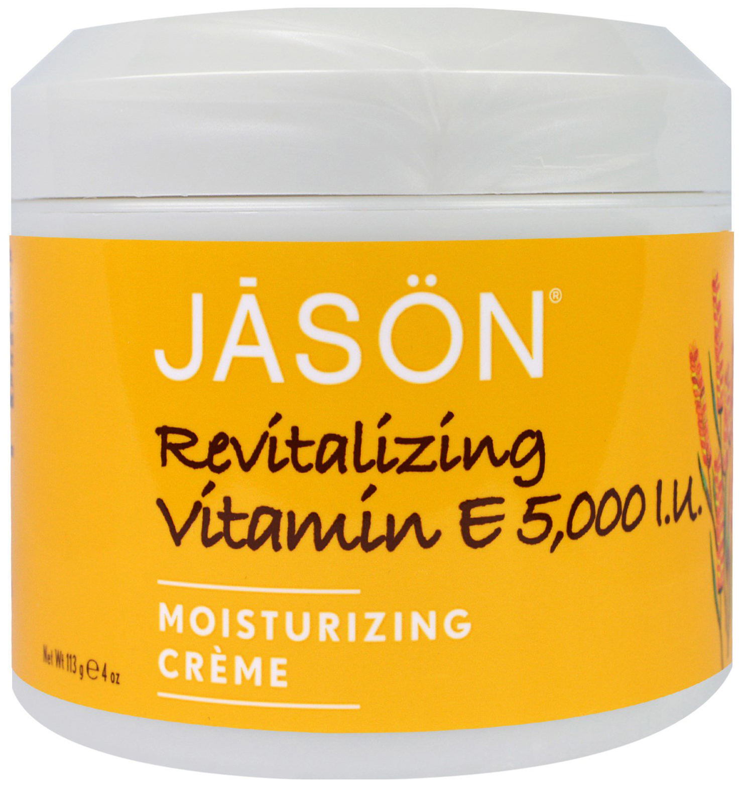 Крем для лица Jason Revitalizing Vitamin E Creme 5,000 IU крем для рук коа и сладкий миндаль koa sweet almond hydrating herbal hand creme