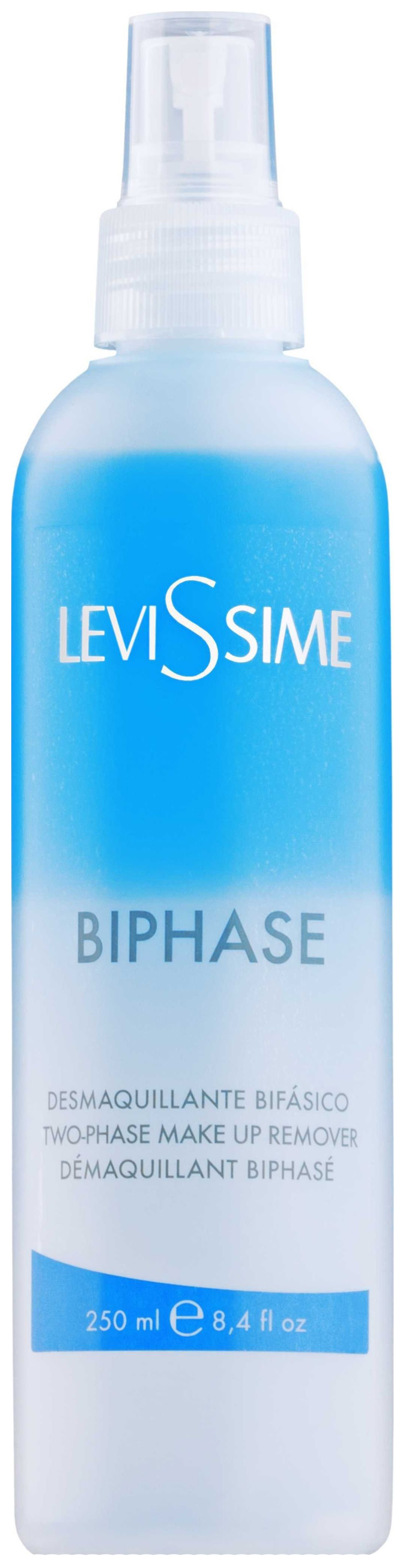 Двухфазное средство LeviSsime Bi-Phase Make-Up Remover для удаления макияжа 250мл