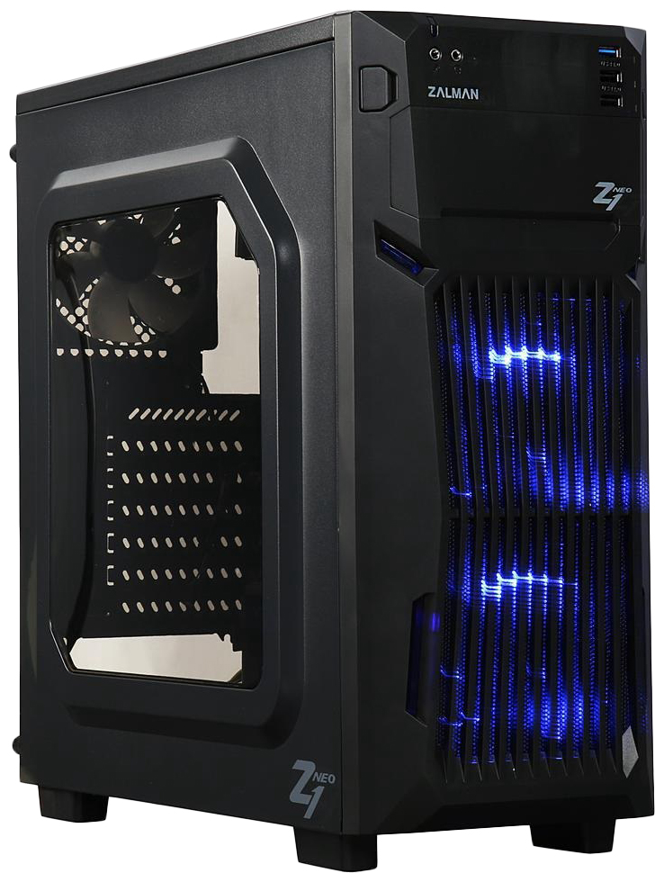 фото Компьютерный корпус zalman z1 neo без бп black