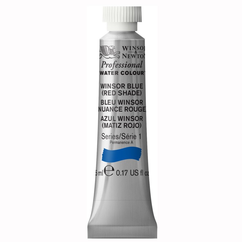 Акварель Winsor&Newton Artists Watercolour винзор голубой красный 5 мл