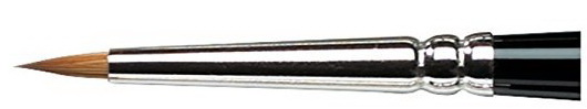 

Кисть с короткой ручкой для миниатюр "Series 7", колонок, №3