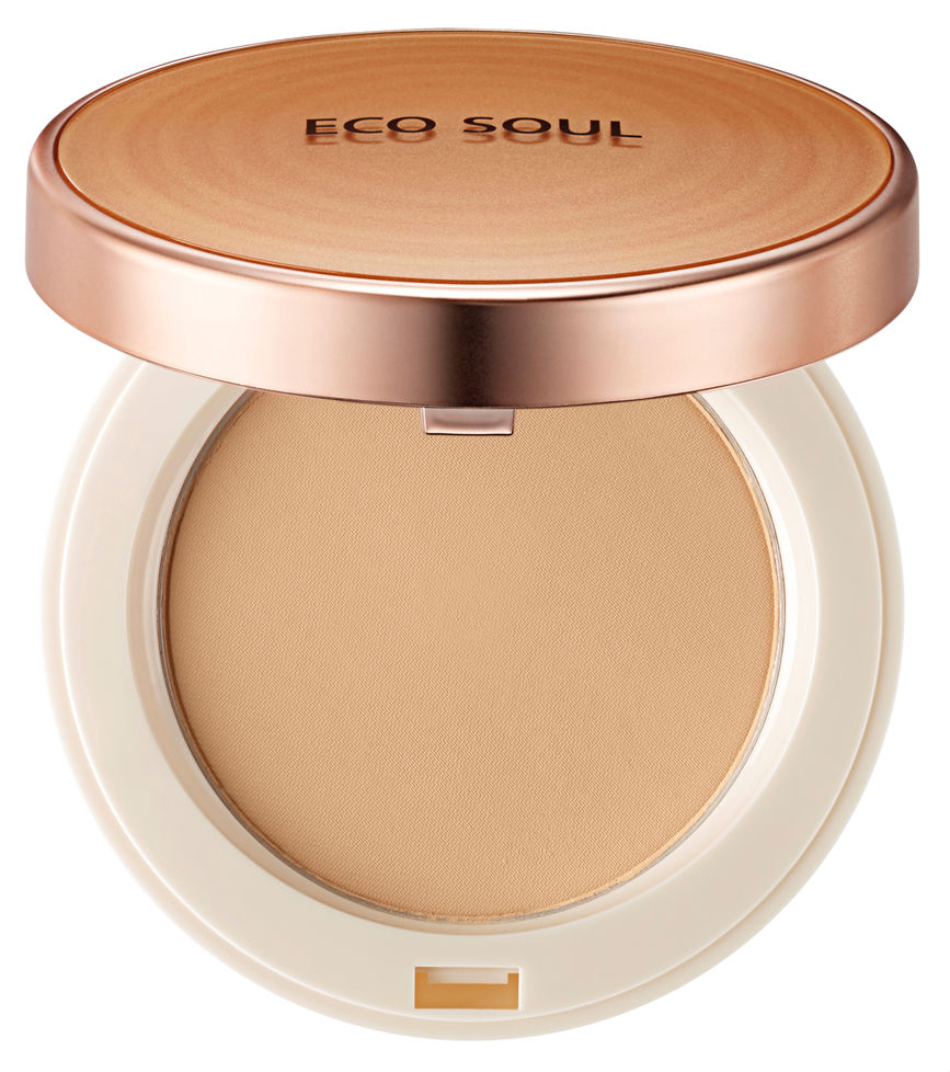 Пудра The Saem Eco Soul Luxury Gold Pact 23 Natural Beige 9 г