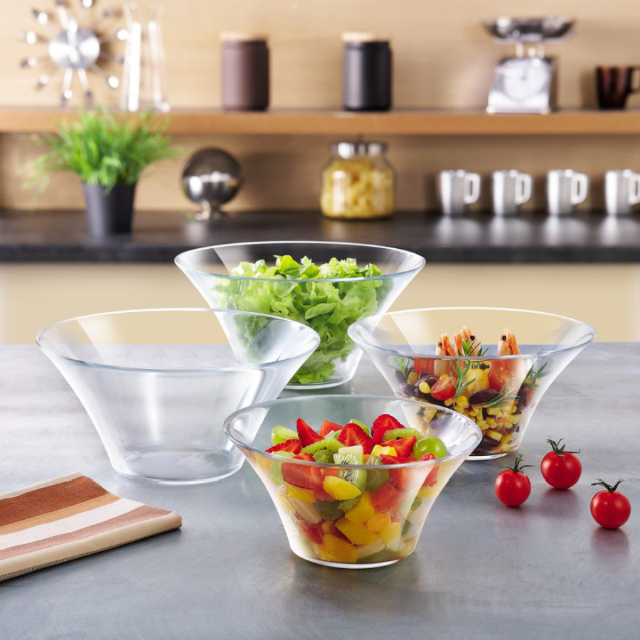 

Салатник SALAD CLUB 24см, Прозрачный