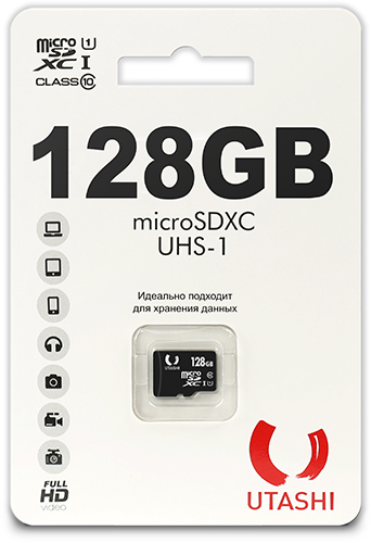 фото Карта памяти utashi micro sdxc ut128gbsdcl10-00 128gb