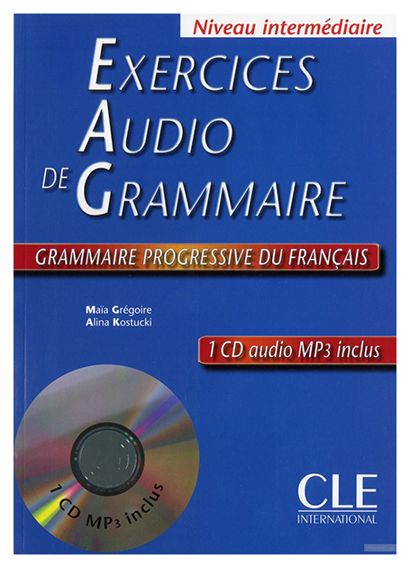 фото Книга cle international "exercices audio de grammaire (+ audio cd)"