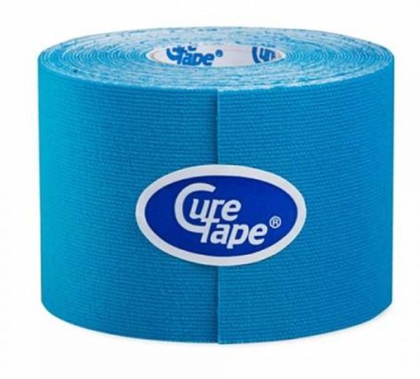 Кинезио тейп CureTape 5 м х 5 см, 5см, 160134-BLU