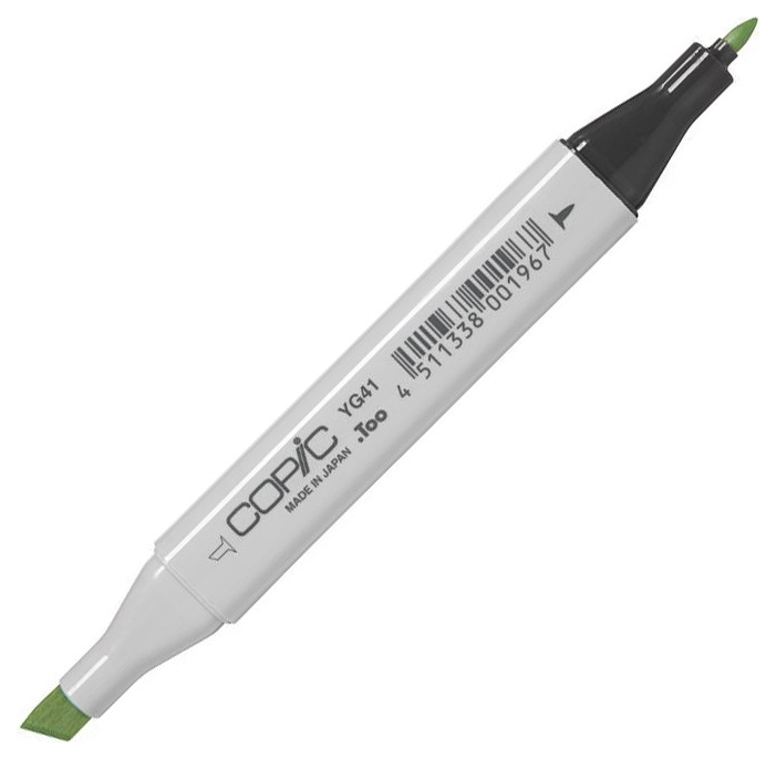 

Маркер Copic Classic YG41 бледно-зеленый кобальт зеленый