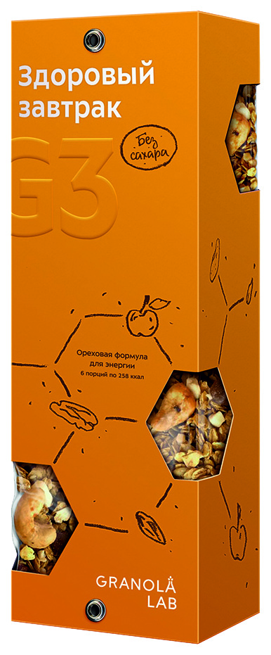 

Гранола Granola.Lab ореховая формула бокс