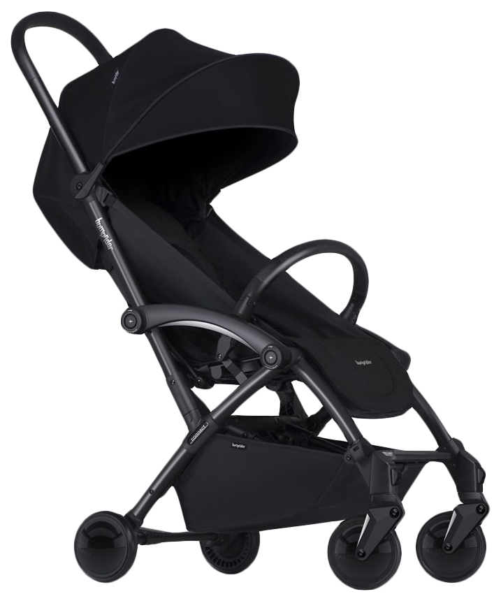 

Коляска прогулочная Bumprider Connect 2 Black/Black + дождевик и сумка для мамы, Connect 2