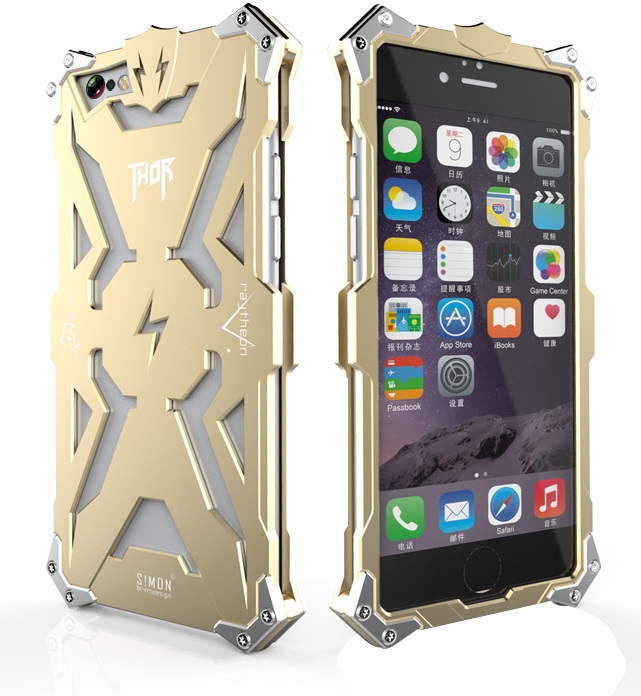 Металлический чехол на айфон. Чехол Thor Simon для iphone 6s. Чехол Thor Simon iphone 6. Алюминиевый чехол для iphone Simon Thor. Чехол-бампер MYPADS для iphone 6 6s.