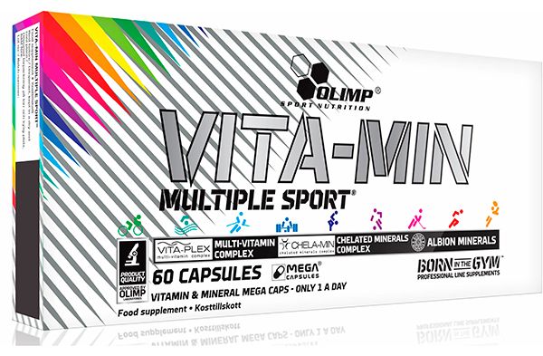 Витаминно-минеральный комплекс Olimp Vita-Min Multiple Sport 60 капсул
