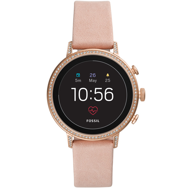 

Cмарт-часы Fossil Gen 4 - Venture HR Blush Leather 0, FTW6015