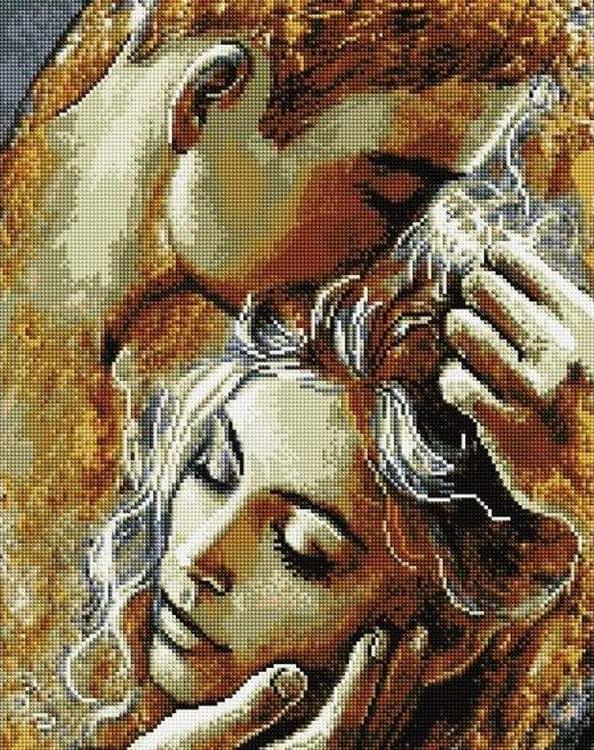 

Алмазная вышивка Painting Diamond Влюбленные 40x50 см, Влюбленные