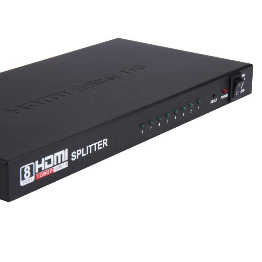 Разветвитель HDMI splitter 1x8,