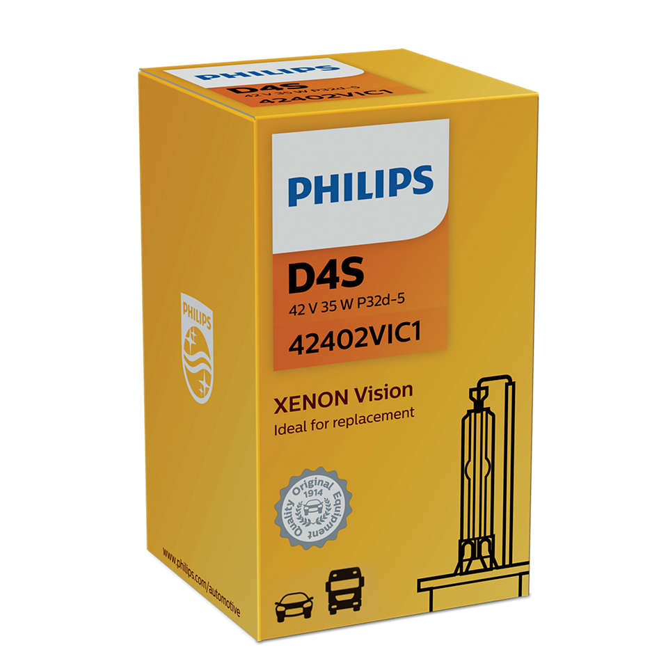 фото Лампа d4s 42402 vi 42v 35w p32d-5 c1 philips арт. 42402vi