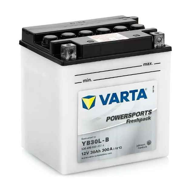 фото Аккумуляторная батарея powersports freshpack [12v 30ah 300a b00] varta