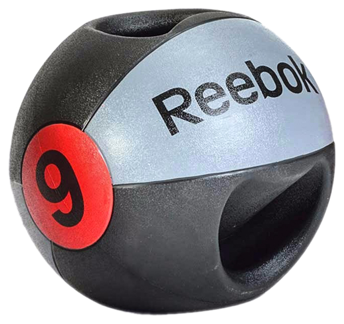 

Медицинбол Reebok 9 кг RSB-10129, Красный;серый;черный