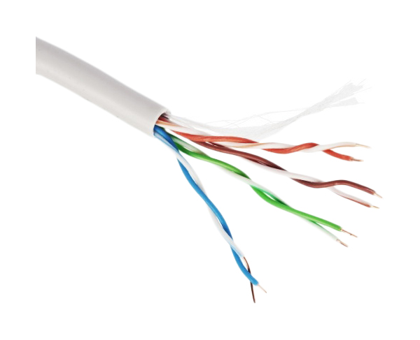 Кабель Atcom LAN-LAN, 305м White (AT3799) 5bites fs5525 305b bl кабель express ftp solid 5e 24awg copper pvc blue 305m