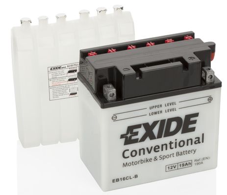 фото Аккумулятор автомобильный exide eb16cl-b 19 ач