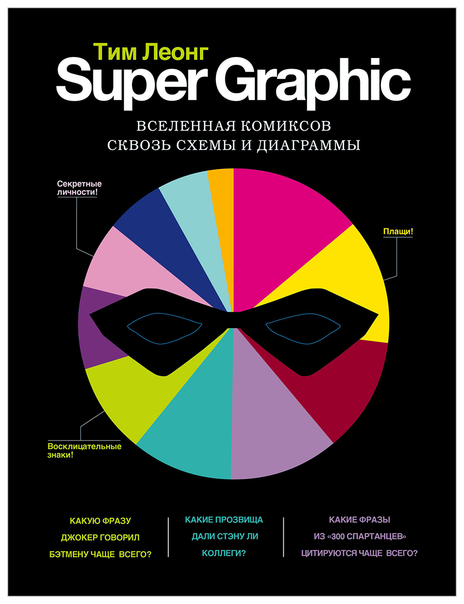 

Комикс Super Graphic, Вселенная комиксов сквозь схемы и диаграммы
