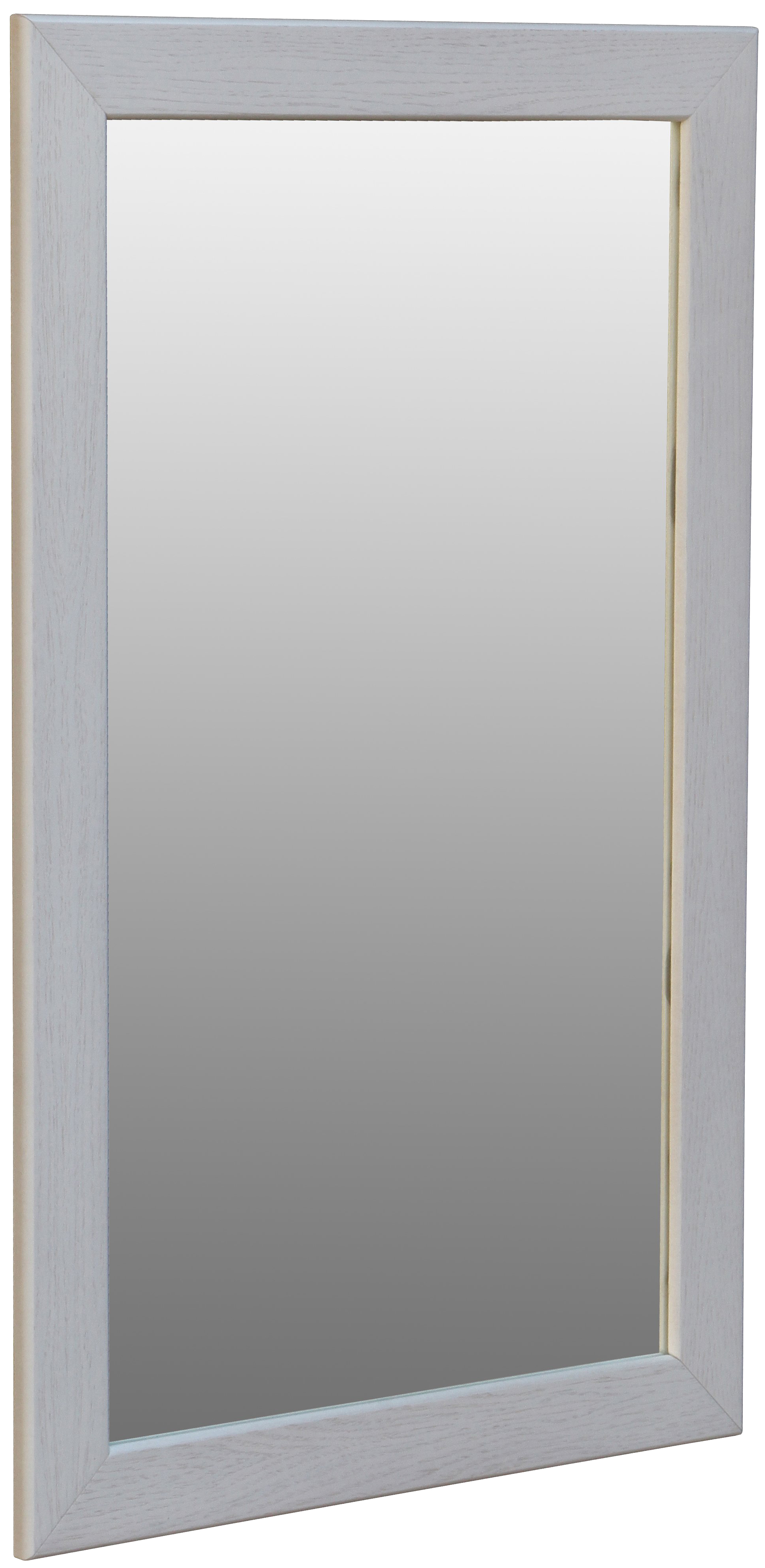 фото Зеркало настенное мебелик 2478 65х105 см, белый ясень