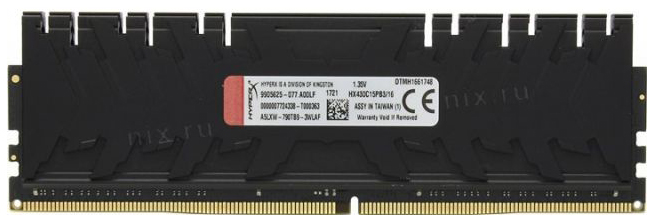 

Оперативная память HyperX Predator HX430C15PB3/16, HyperX Predator