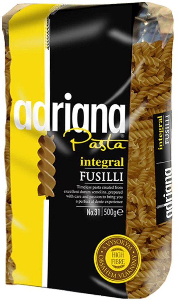 

Макаронные изделия Adriana Pasta цельнозерновые fusilli 500 г