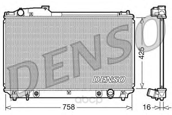 Радиатор 425758 Denso DRM51003