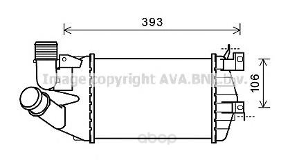 фото Радиатор охлаждения двигателя opel astra h 04 ava ol4584