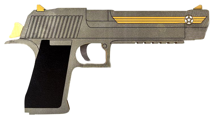 

Деревянный пистолет Desert Eagle Пилот, Desert Eagle
