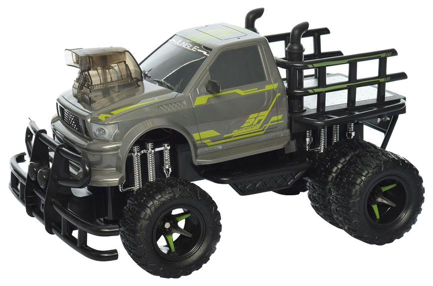 

Радиоуправляемая машинка Junfa Toys YE81404 Зеленый, серый, черный