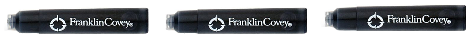 Набор чернил FranklinCovey пластиковый картридж черные 3шт