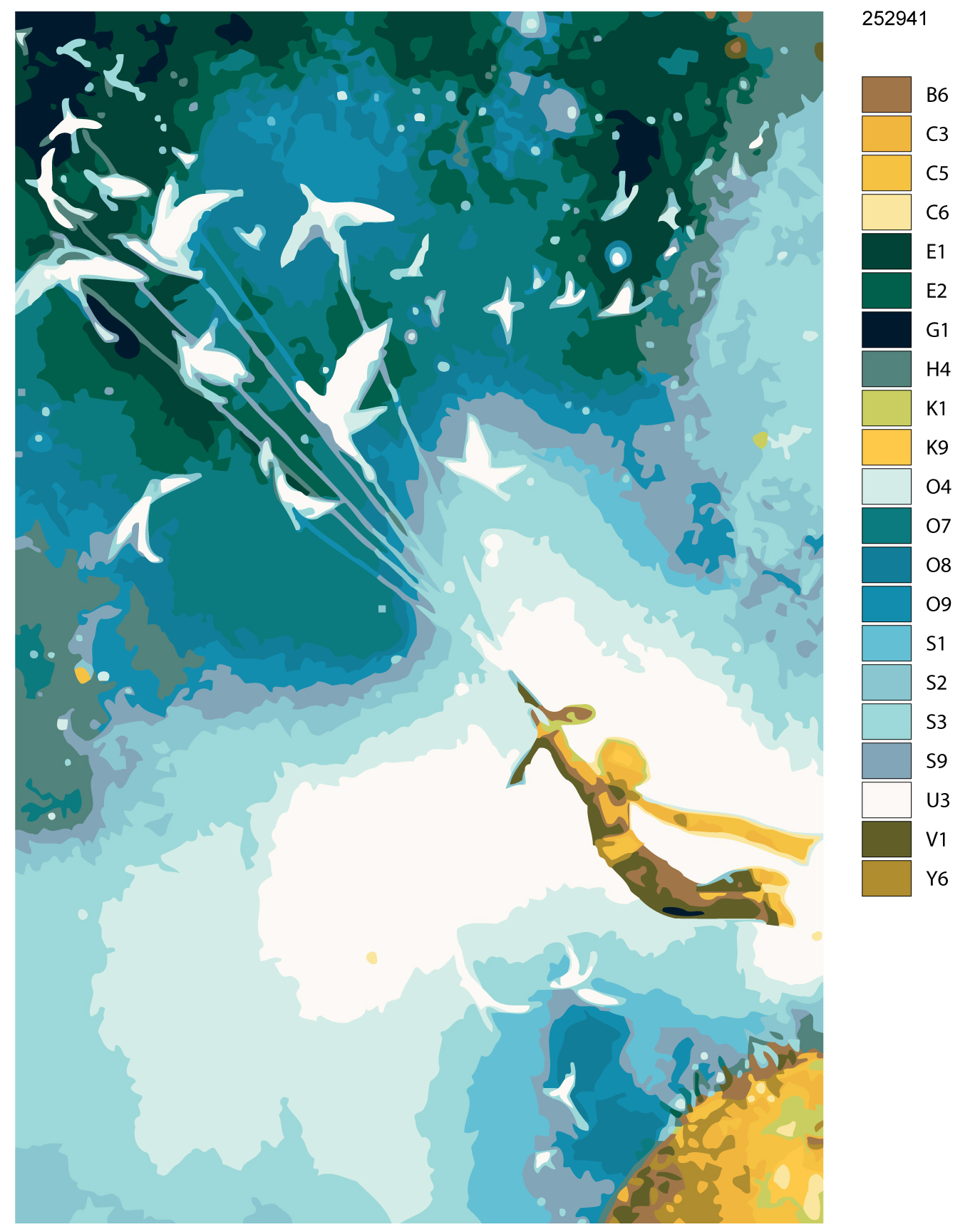 

Картина по номерам, 40 x 60, KTMK-252941, KTMK-252941