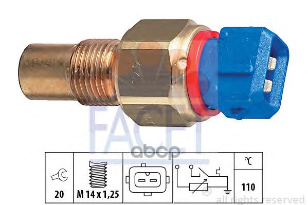 

Датчик температуры Facet 73521