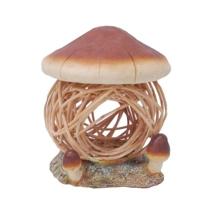 Дом для грызунов FAUNA INTERNATIONAL Mushroom House дерево/пластик