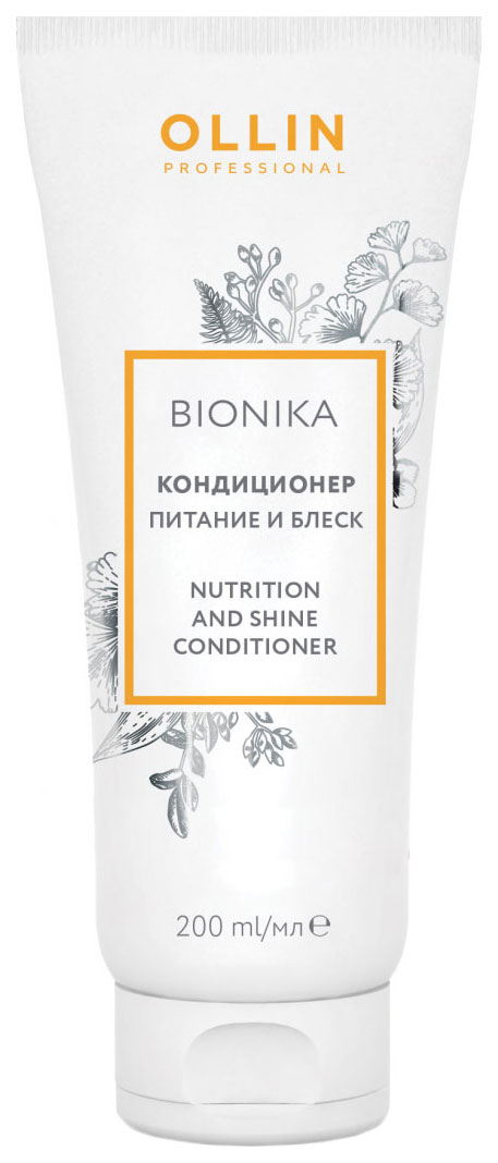 Купить Кондиционер для волос Ollin Professional BioNika Nutrition And Shine 200 мл