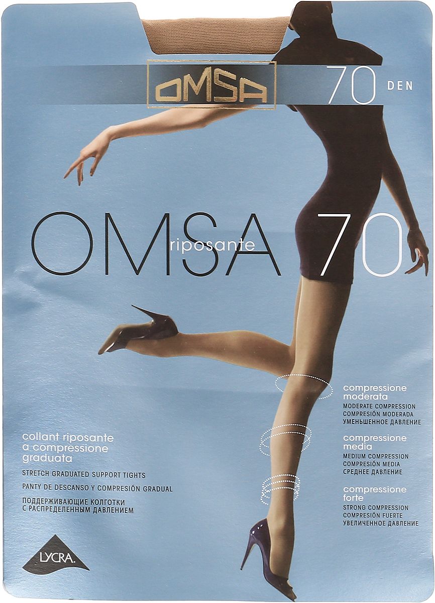 

Колготки женские Omsa телесные, OMSA