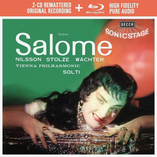 

Birgit Nilsson, Vienna Philharmonic, Georg Solti Strauss: Salome (2CD+Blu-ray Audio)