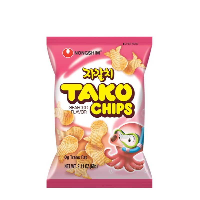 Чипсы Nongshim тако с морепродуктами 60 г