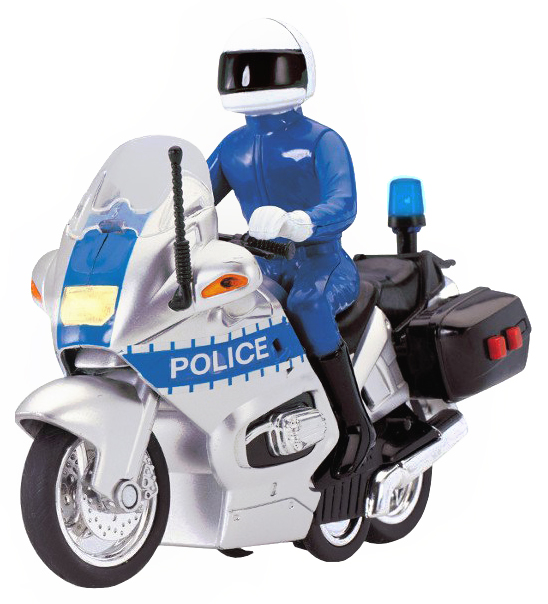 

Инерционная модель полицейского мотоцикла Police (свет, звук) Dickie Toys