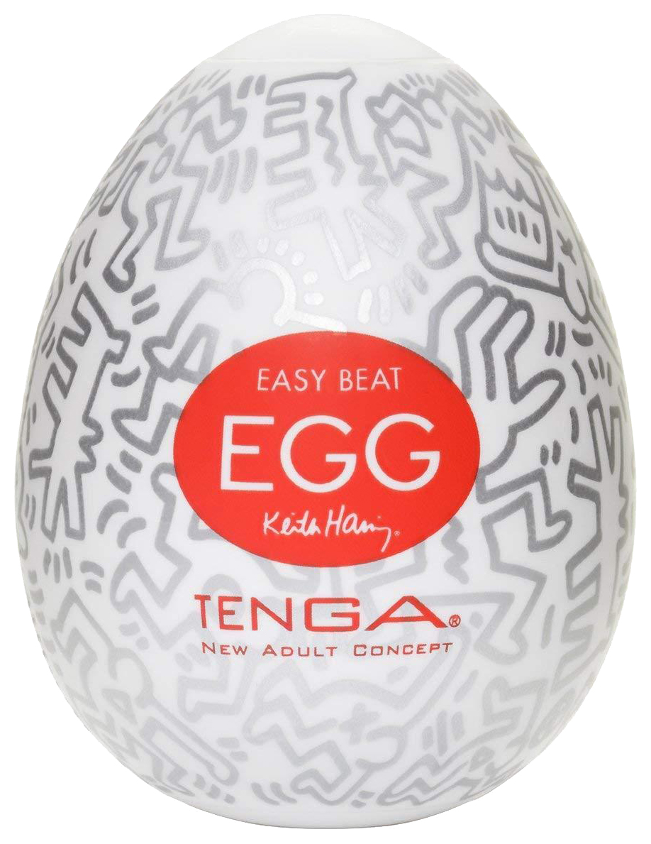 фото Мастурбатор-яйцо keith haring egg party tenga