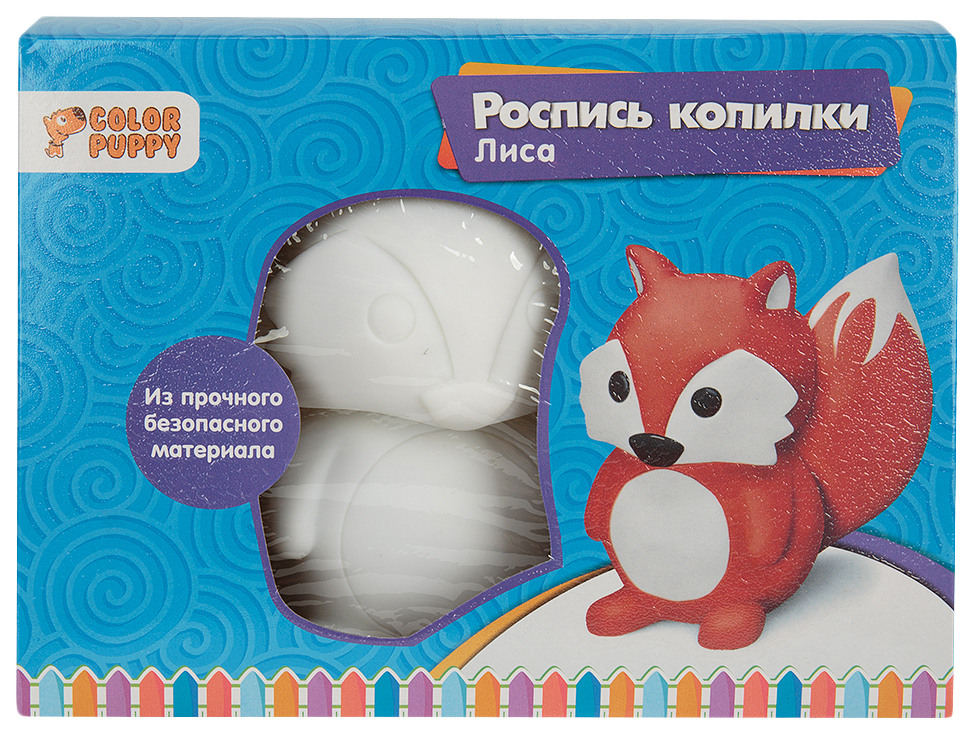 

Роспись предметов Color Puppy копилка Лиса 95408