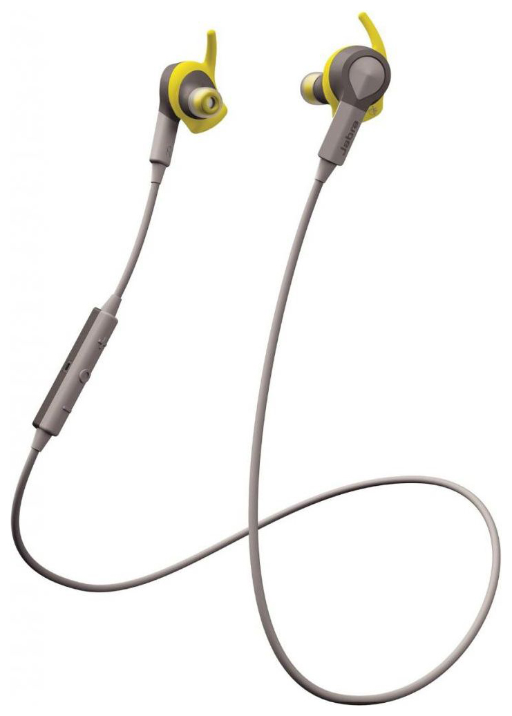 фото Беспроводные наушники jabra sport coach yellow