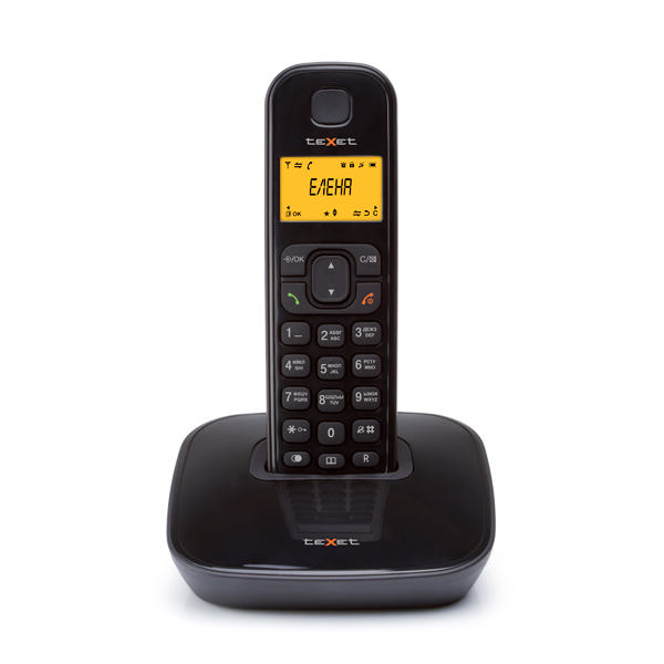 DECT телефон TeXet TX-D6705A черный