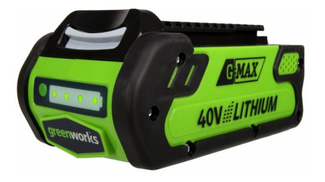 Аккумулятор LiIon для электроинструмента Greenworks G40B2 29717 аккумулятор greenworks g24usb2 24 в 2 ач с usb разъемом