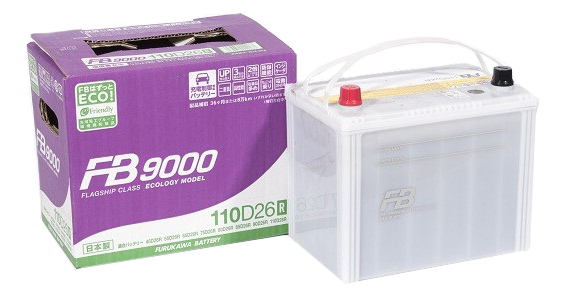 фото Аккумулятор автомобильный furukawa battery fb9000 110d26r 80 ач