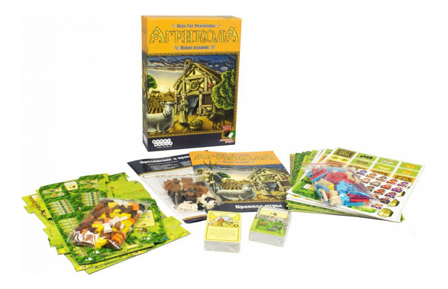 Настольная игра Hobby World Агрикола (новое издание) семейная настольная игра hobby world свинтус премиум издание 1888